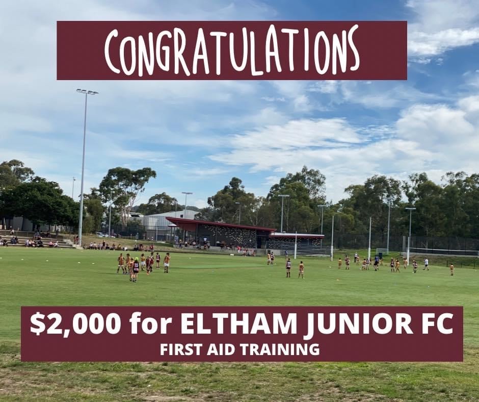 Eltham Clubs Score Sport Grants    Main Image